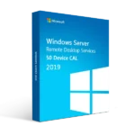 Windows Server 2019 Remote Desktop Services (RDS) - 50 User CAL