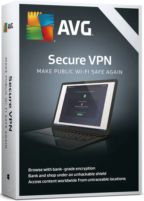 AVG Secure VPN (1 Year / Unlimited PCs) Latest Version + Free Updates