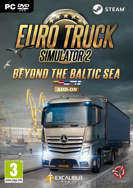 Euro Truck Simulator 2 - Beyond the Baltic Sea DLC Steam (Digital Download)