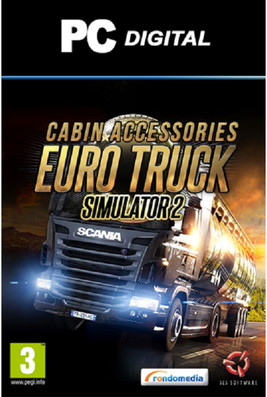 Euro Truck Simulator 2 - Cabin Accessories DLC Steam (Digital Download)