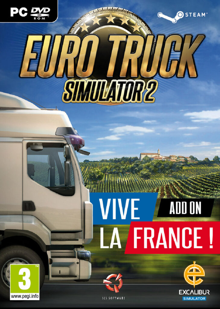 Euro Truck Simulator 2 - Vive la France DLC Steam (Digital Download)