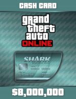 Grand Theft Auto Online - $8,000,000 Megalodon Shark Cash Card PC Activation Code