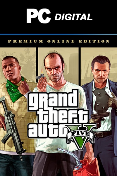 Grand Theft Auto V: Premium Online Edition Rockstar (Digital Download)