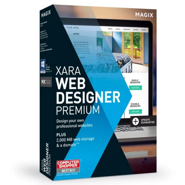 MAGIX Xara Web Designer Premium 15 (Digital Download)