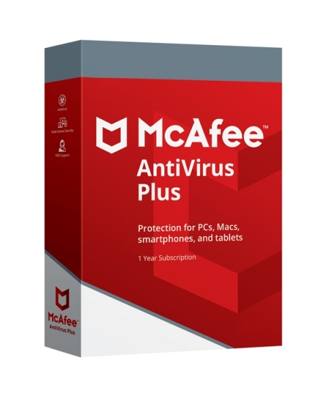 McAfee AntiVirus Plus (1 Year / Unlimited Devices) Latest Version + Free Updates