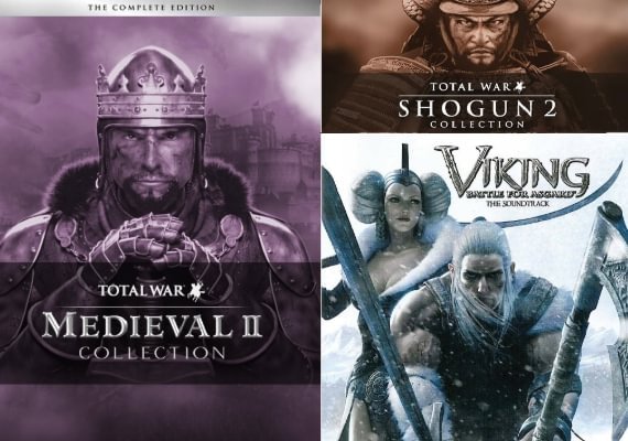 Medieval II & Shogun: Total War Collections + Viking: Battle for Asgard Steam (Digital Download)