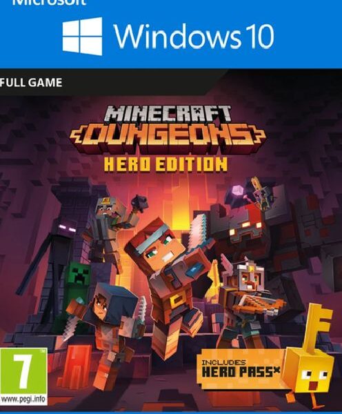 Minecraft Dungeons Hero Edition Windows 10 (Digital Download)