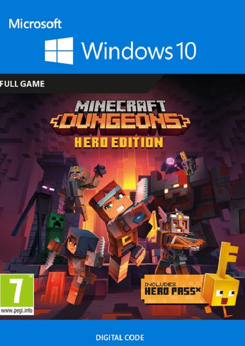 Minecraft Dungeons Hero Edition Windows 10 (Digital Download) Minecraft Dungeons Hero Edition Windows 10 (Digital Download)