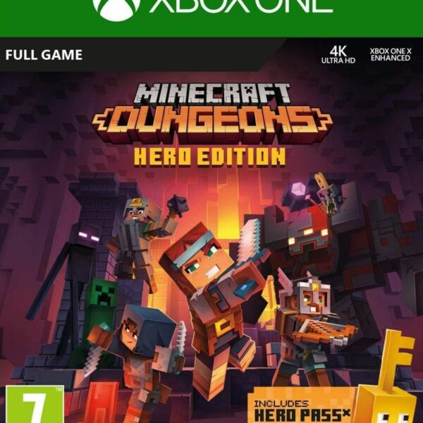 Minecraft Dungeons Hero Edition XBOX One (Digital Download)