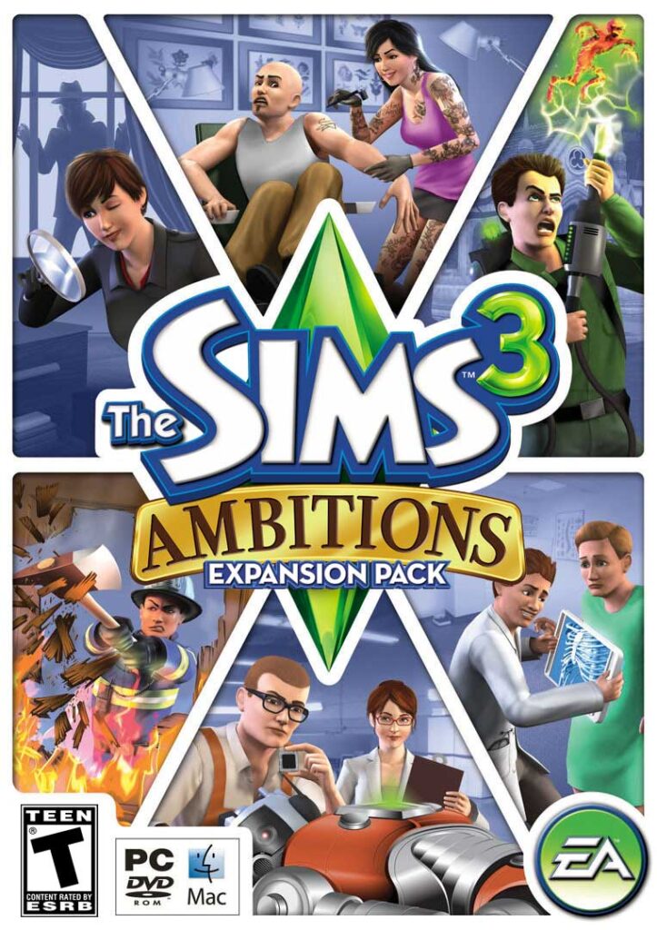 The Sims 3 - Ambitions Expansion Pack (PC & Mac) – Origin DLC