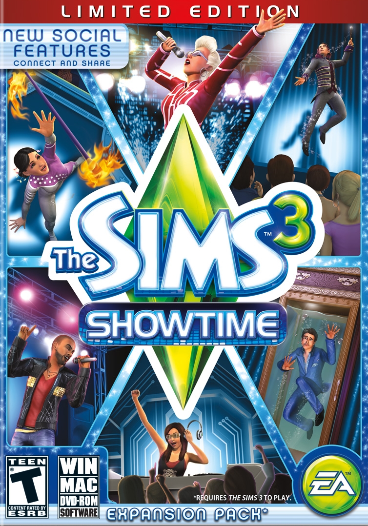 The Sims 3 - Showtime (PC & Mac) – Origin DLC The Sims 3 - Showtime (PC & Mac) – Origin DLC