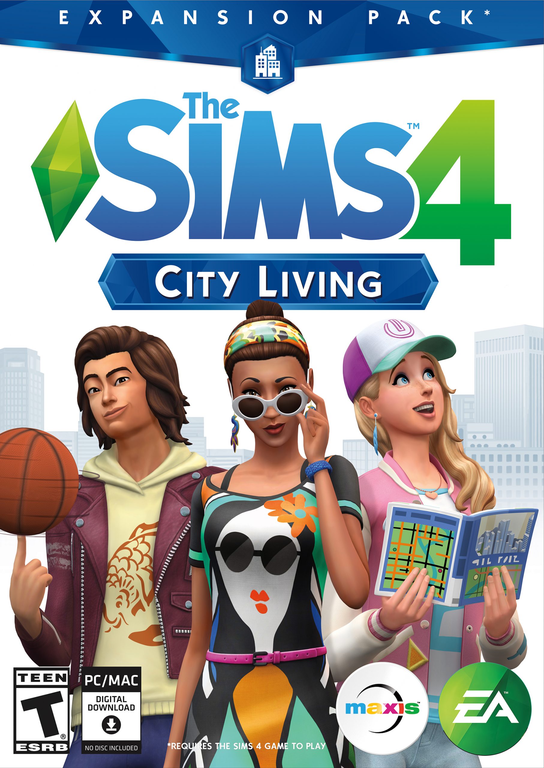 The Sims 4 - City Living (PC & Mac) – Origin DLC The Sims 4 - City Living (PC & Mac) – Origin DLC