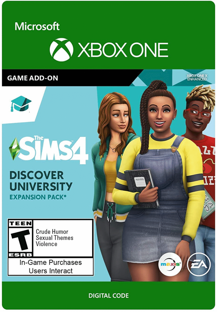 The Sims 4 - Discover University DLC XBOX One (Digital Download)