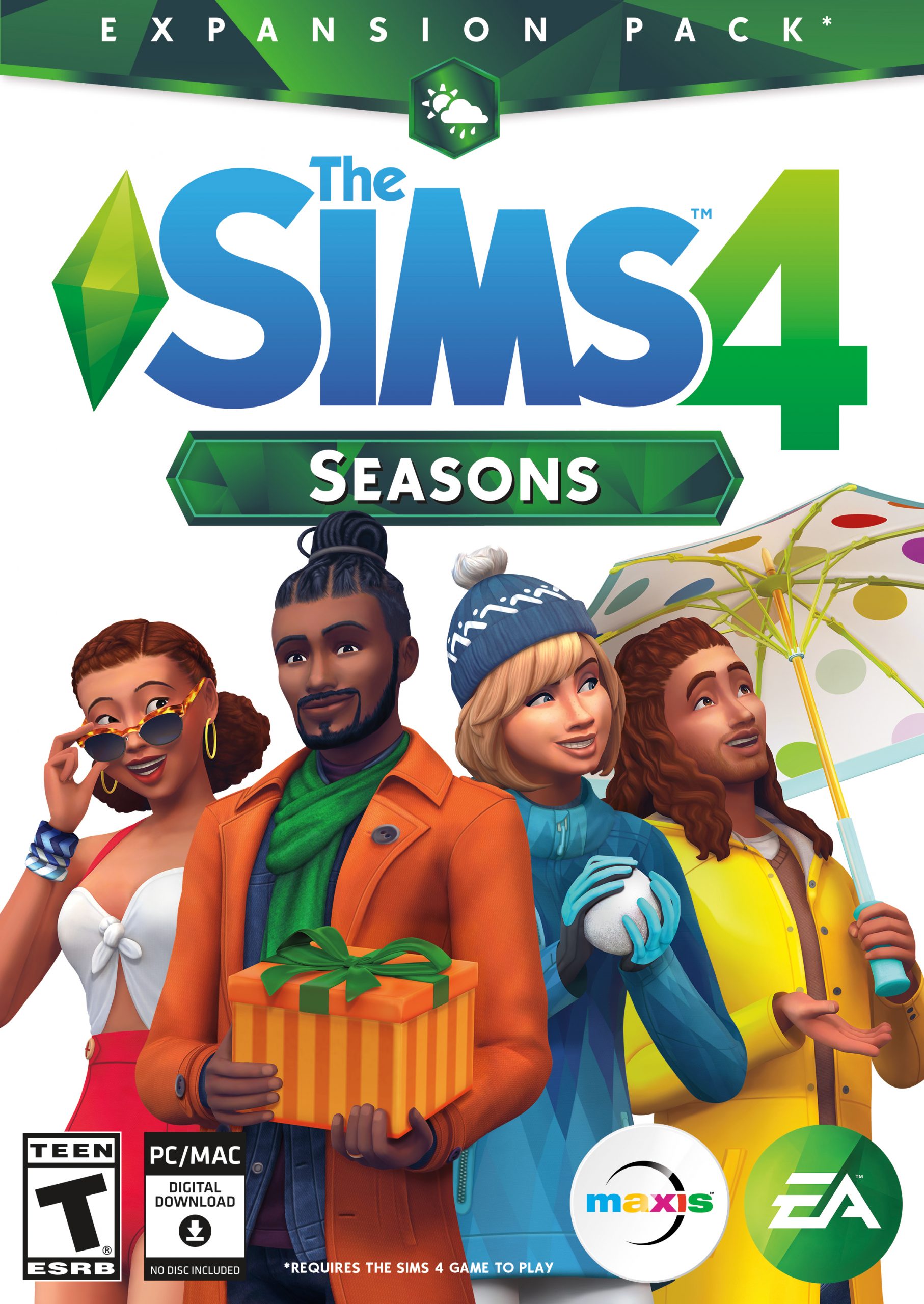 The Sims 4 - Seasons (PC & Mac) – Origin DLC The Sims 4 - Seasons (PC & Mac) – Origin DLC