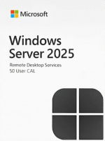 Windows Server 2025 Remote Desktop Services (RDS) - 50 User CAL