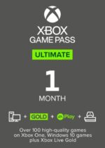 Xbox Game Pass Ultimate - 1 Month Non-Recurring XBOX One / Series X|S / Windows 10/11 CD Key (Non-Stackable)