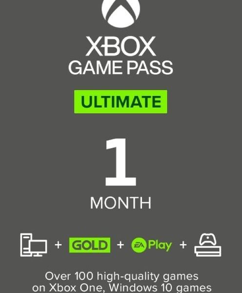 Xbox Game Pass Ultimate - 1 Month Non-Recurring XBOX One / Series X|S / Windows 10/11 CD Key (Non-Stackable)