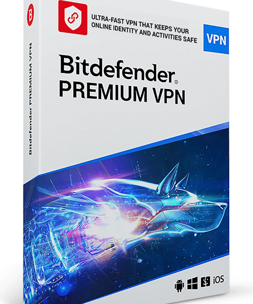 Bitdefender Premium VPN Key - 10 Devices, 1 Year EUROPE
