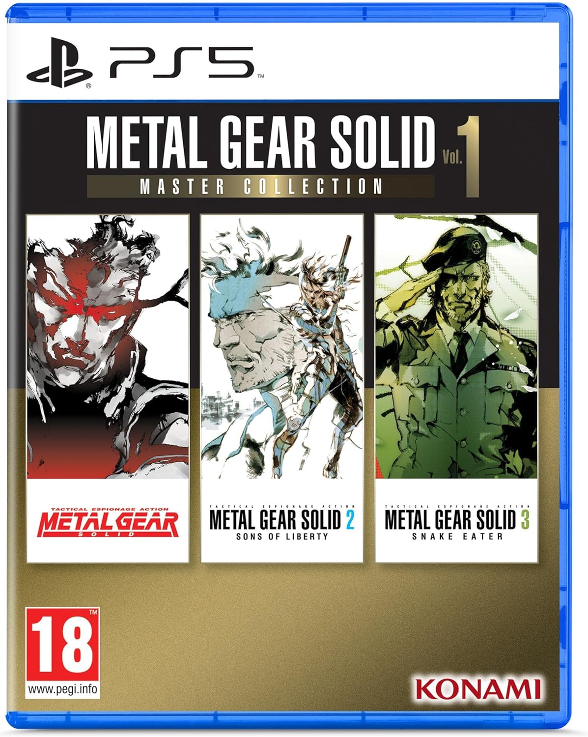 Metal Gear Solid Master Collection Vol. 1 - PS5 Metal Gear Solid Master Collection Vol. 1 - PS5