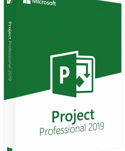 MS Project Professional 2019 (PC) - (Bind) - Retail Key - Global