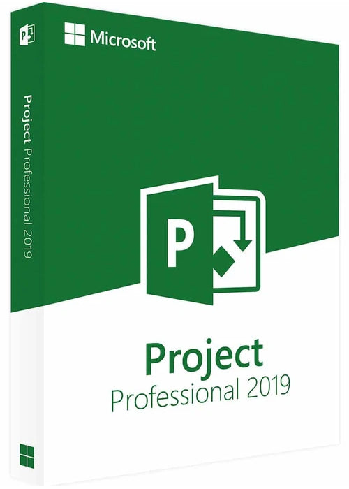 MS Project Professional 2019 (PC) - (Bind) - Retail Key - Global