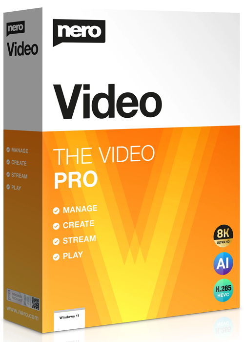 Nero Video 2022 - 1 Device Lifetime Key Global