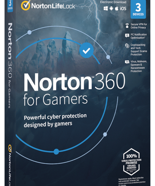 Norton 360 for Gamers - 3 Devices 1 Year Key EUROPE