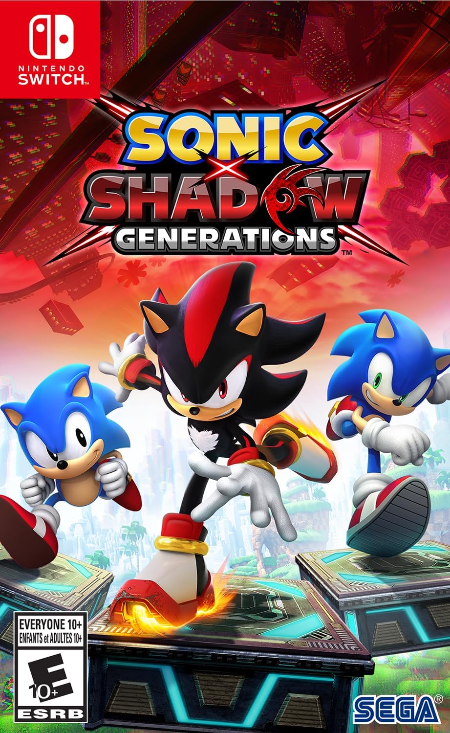 Sonic X Shadow Generations - Nintendo Switch Sonic X Shadow Generations - Nintendo Switch