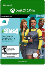 The Sims 4 - Discover University DLC XBOX One (Digital Download)
