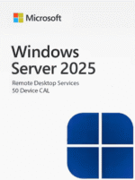 Windows Server 2025 Remote Desktop Services (RDS) - 50 Device CAL